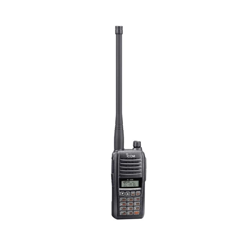 ICOM Flugfunk-Handfunkgerät IC-A16E (42) Lite - 8,33 & 25 kHz Raster, COM Kanäle