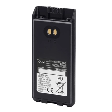 ICOM Li-Ion-Akku (BP-278), 7,2 V, 1.190 mAh (typ.) - für IC-A16 Serien