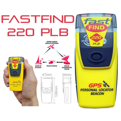 FastFind 220 Personal Locator Beacon PLB Notsender | GPS, Galileo GNSS