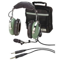 David Clark H10-30 Headset - PJ Plug, Straight Cable, Passive (Incl. Bag)